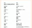 海尔冰箱218L需自提